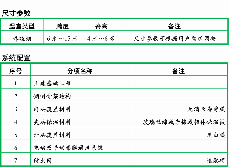 畜禽養殖大棚